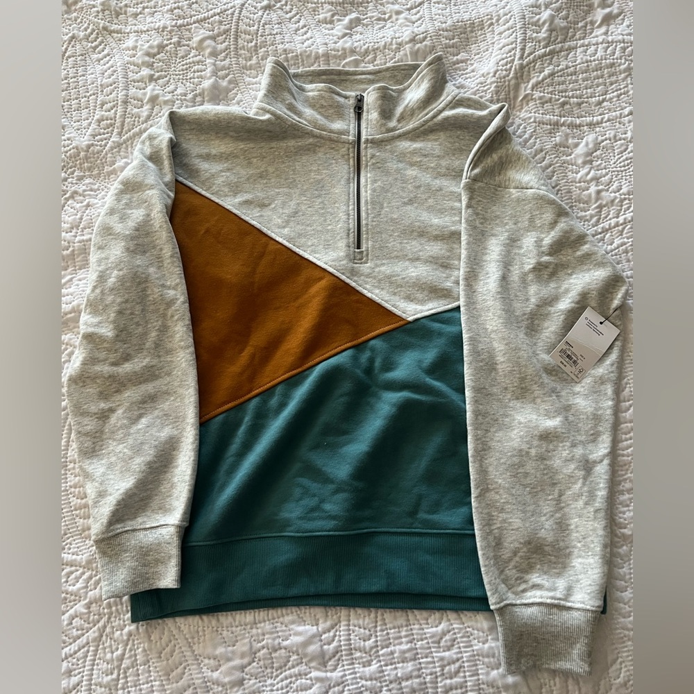 NWT quarter zip